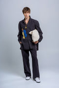 "Guitar" appliqué Men's shirt