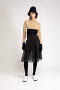Merino wool color-block sweater